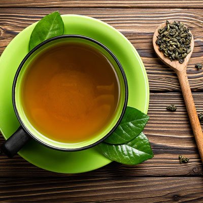 چای سبز درمان غلظت خون